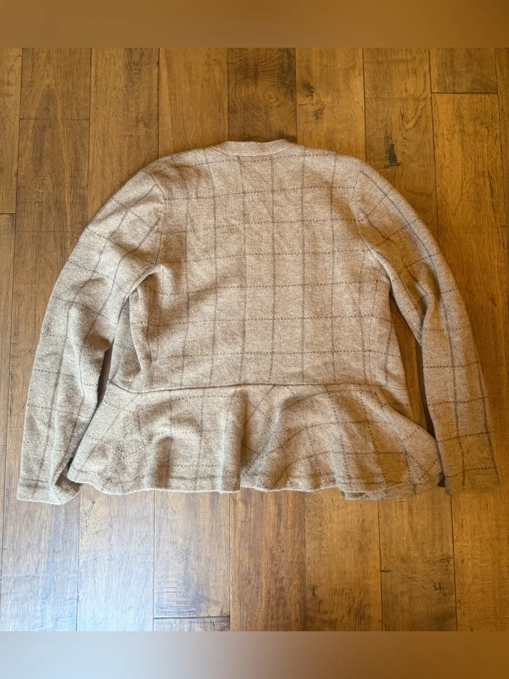 Vintage Ralph Lauren Peplum Style Sweater